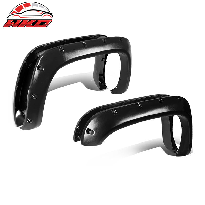 Wholesale 94-02 Dodge Ram Pocket Rivet Style Fender Flares ABS Textured 4PC
