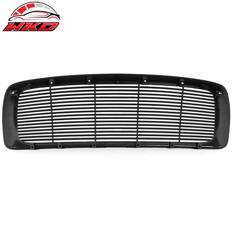 Fits 02-05 Dodge Ram 1500 03-05 Ram 2500 3500 Mesh Front Grille Unpainted - ABS
