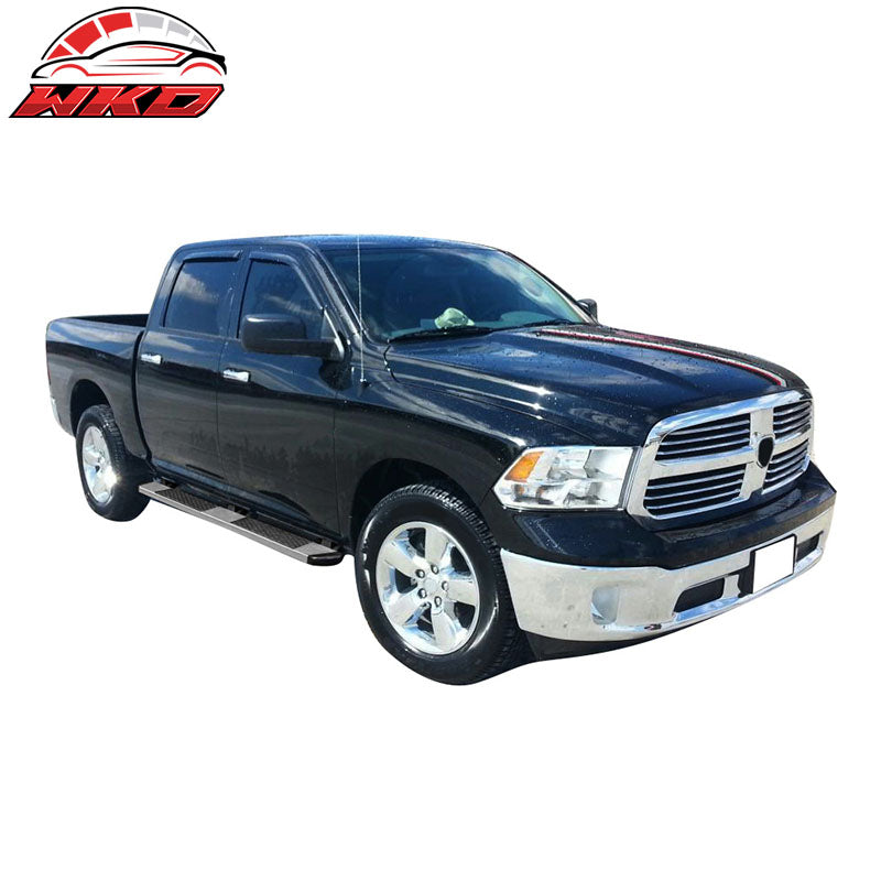 Fits 09-23 Dodge Ram Crew Cab 82inch OE Style Side Step Bar Running Board Chrome
