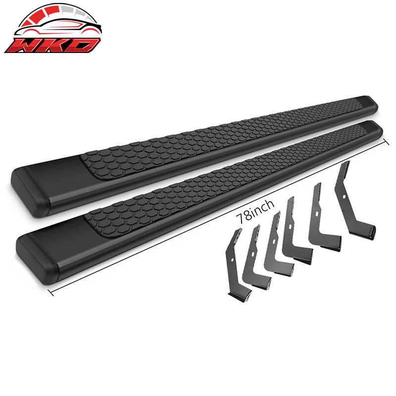 Wholesale 02-08 Dodge Ram Quad Cab 78inch Ram OE Style Step Bars Running Boards Black