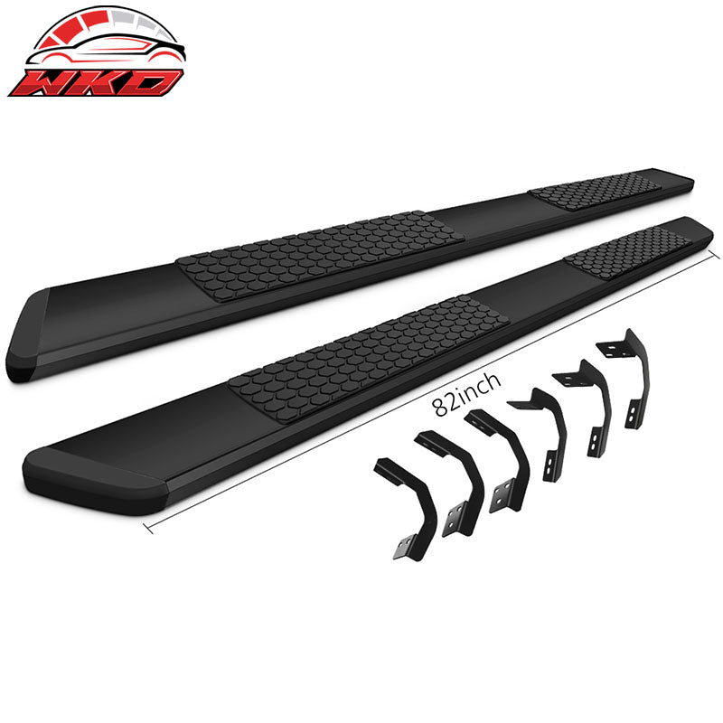 Fits 09-23 Dodge Ram Crew Cab 82inch OE Style Step Bars Running Boards Black