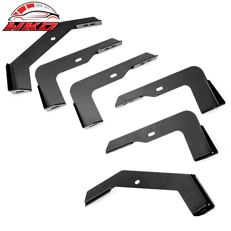 Fits 02-08 Dodge Ram Crew Cab 82inch OE Style Nerf Bars Running Boards Black