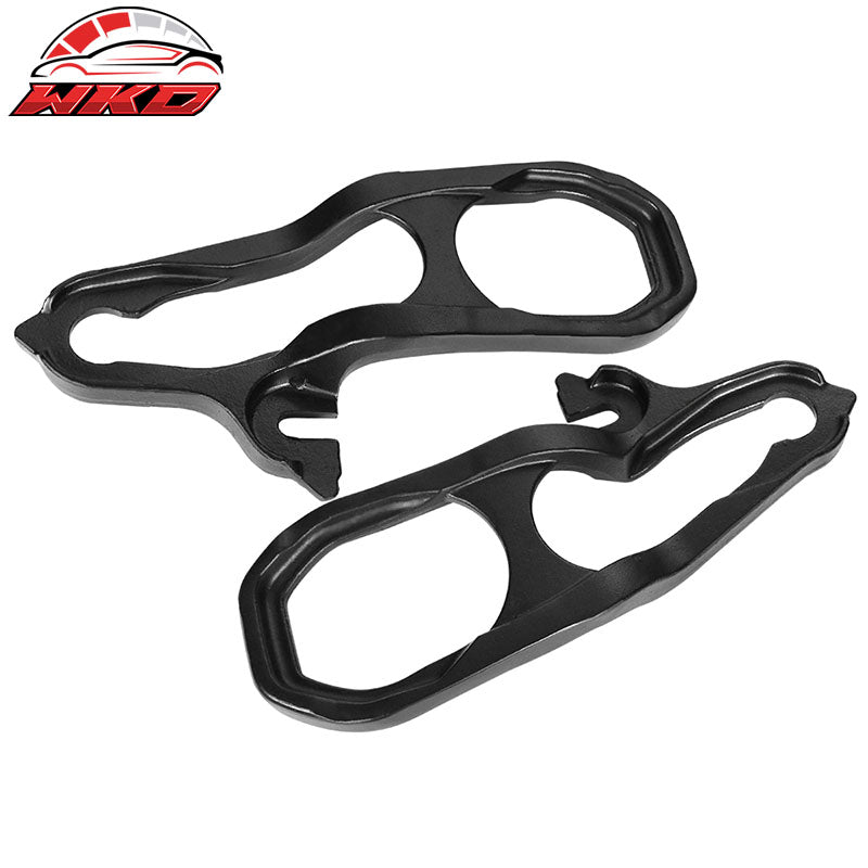 Fits 19-23 Dodge Ram 1500 OE Style Front Tow Hook Pair - Unpainted Steel