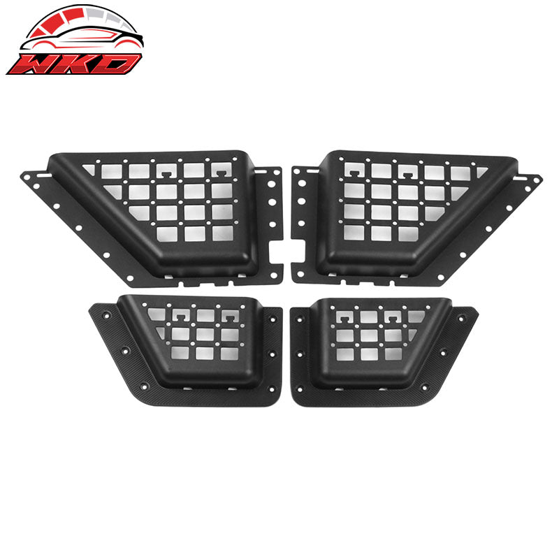 Wholesale 21-26 Ford Bronco 4Dr Front Rear Door Storage Pockets Organizer Box ABS 4PC