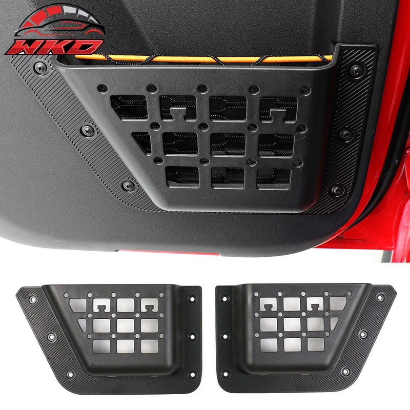 Wholesale 21-26 Ford Bronco 4 Door Rear Door Storage Pockets Organizer Box ABS 2PCS - Wikond Auto