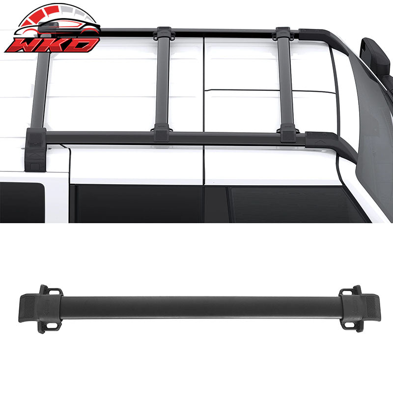 5PCS Roof Rack Rail W/ Cross Bars for 21-26 Ford Bronco Aluminum Luggage Carrier