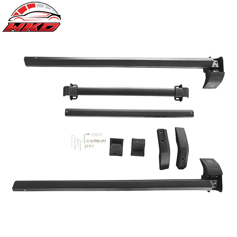 5PCS Roof Rack Rail W/ Cross Bars for 21-26 Ford Bronco Aluminum Luggage Carrier