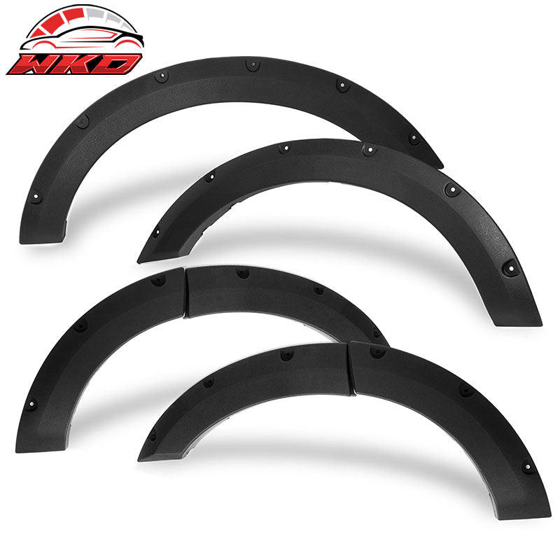 Wholesale 21-26 Ford Bronco Sport Pocket Style Fender Flares Black Textured PP 6PC