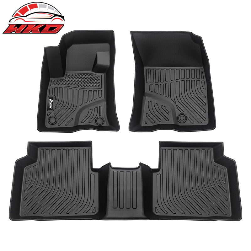 Fits 20-26 Ford Escape Non-Hybrid Heavy Duty 3D Molded Floor Mat + Trunk Mat TPE