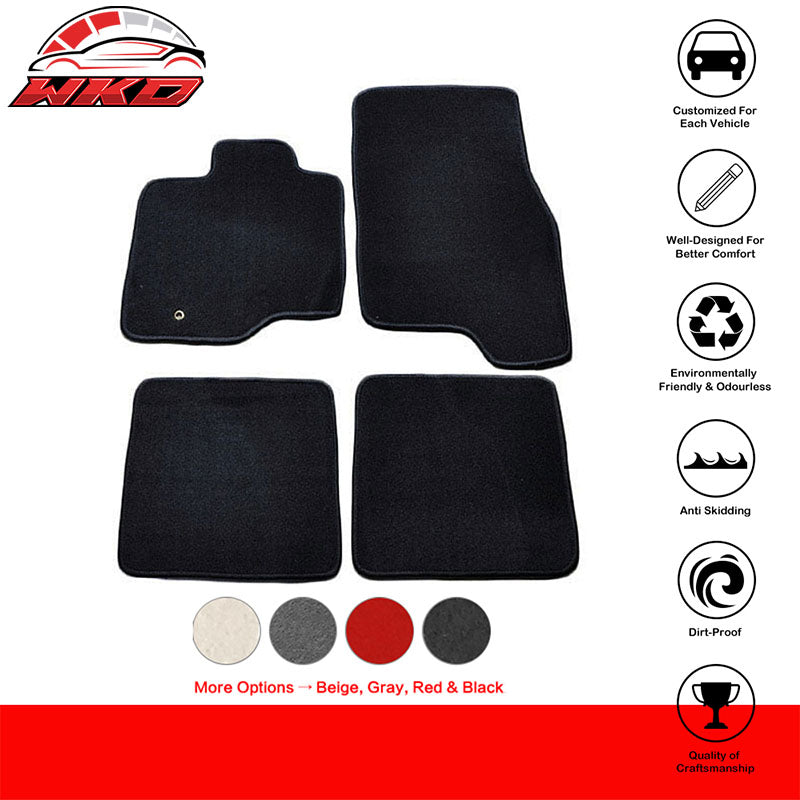 Fits 03-10 Expedition 4Dr OE Factory Fitment Car Floor Mats Front & Rear Nylon