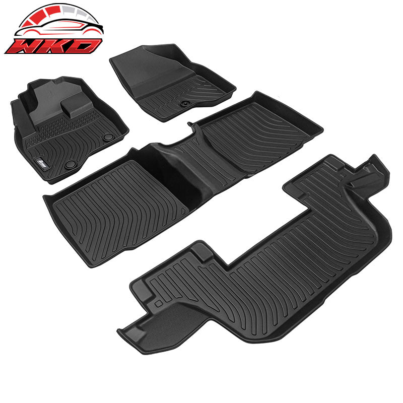 Fits 15-19 Ford Explorer Bucket Seat 3D Molded Floor Mats Heavy Duty Liners TPE