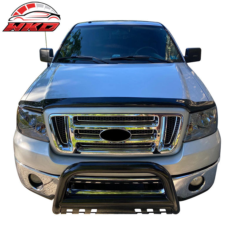 Fits 04-22 Ford F150 03-17 Expedition Bull Bar Front Grille Brush Push Guards