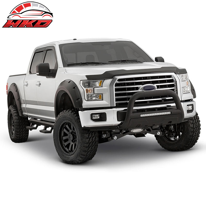 15 16 17 F-150 Wheel Fender Flares Cover Body Kit Replacement