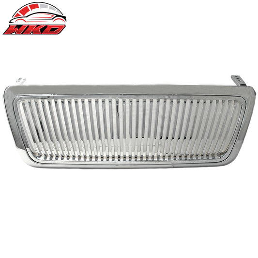 Wholesale 04-08 Ford F150 F-150 Pickup Front Bumper Hood Chrome Vertical Grill Grille