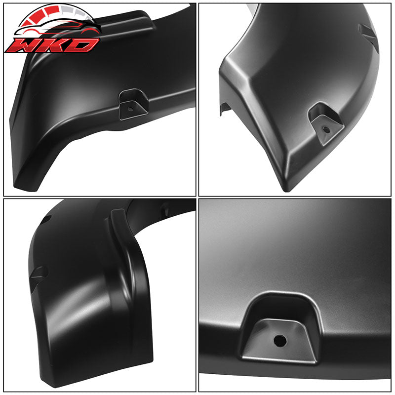 Fits 17-22 Ford F250 F350 Super Duty Pocket Rivet Style Fender Flares Wheel Arch