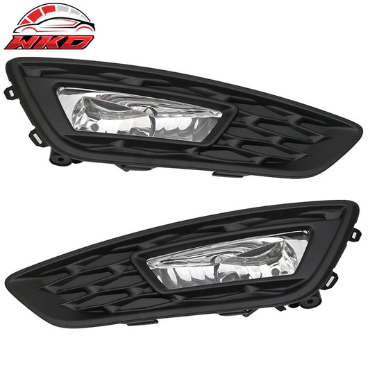 Wholesale 15-17 Focus OE Style Pair Front Fog Light Lamps Bezels - Sport SE Version