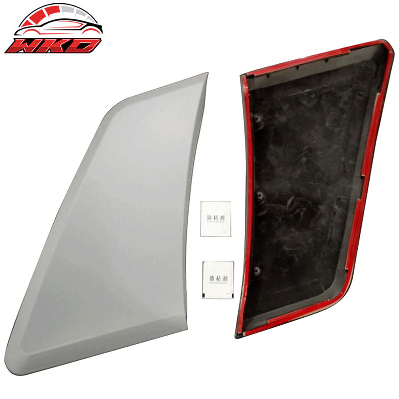 Fits 15-18 Ford Mustang GT Style 2PCS Rear Side Fender Door Scoops Hood Vent PP