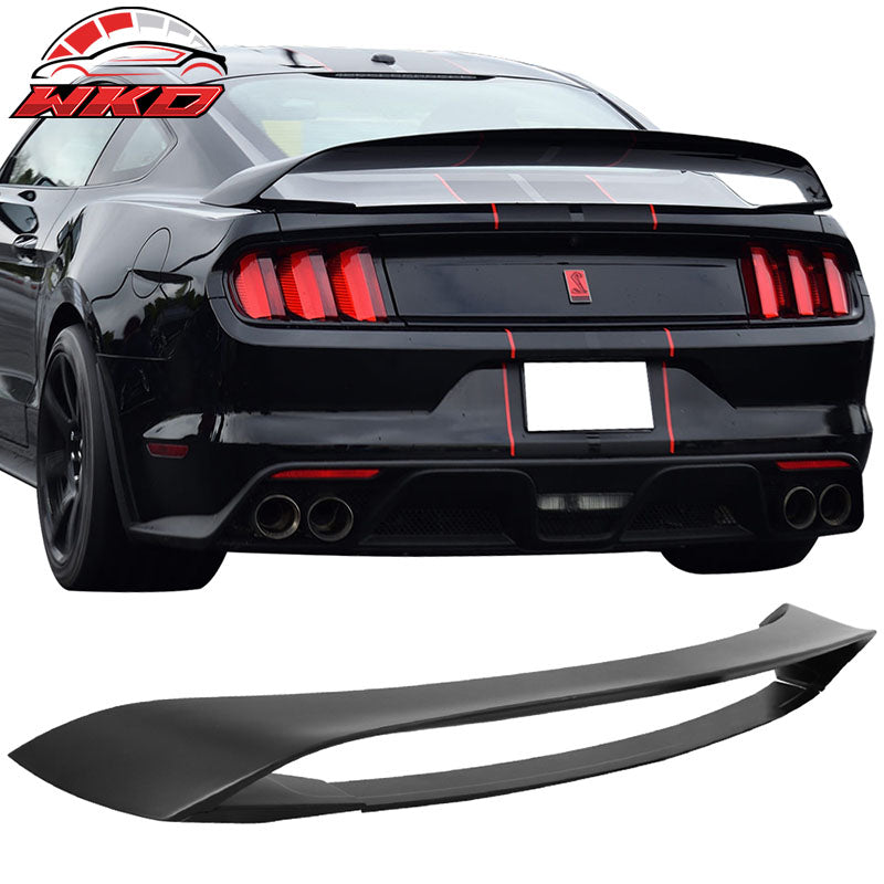 15-17 Mustang GT350 Front Bumper & Rear Diffuser & Dual Exhaust & Trunk Spoiler