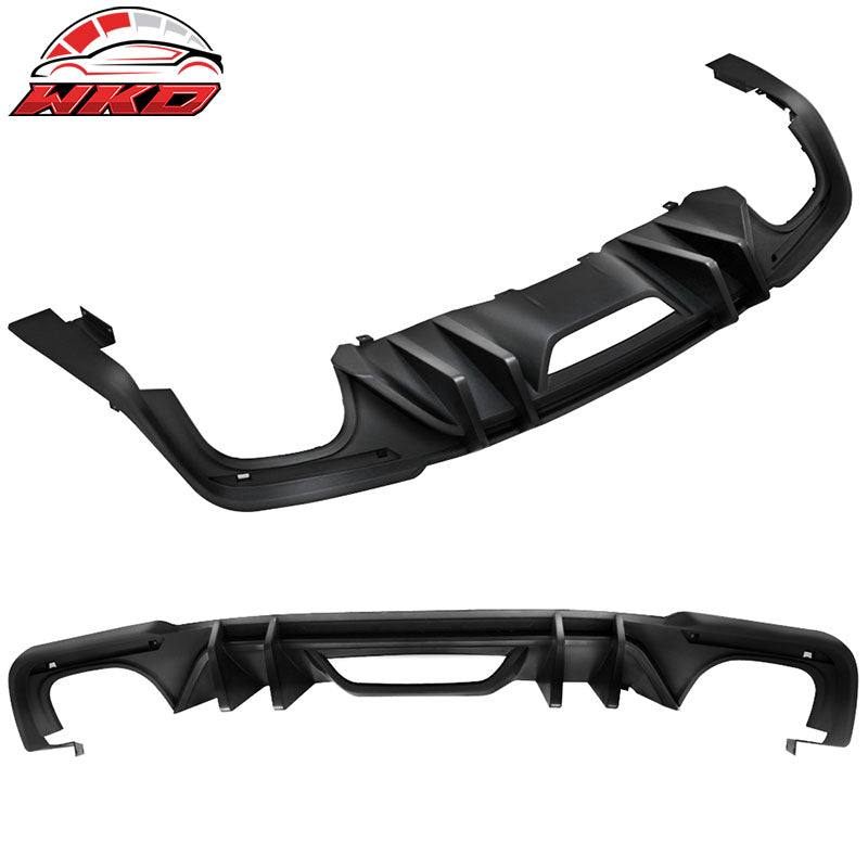 Fits 18-23 Mustang EcoBoost Rear Diffuser & Muffler Tip (Single Outlet Style)