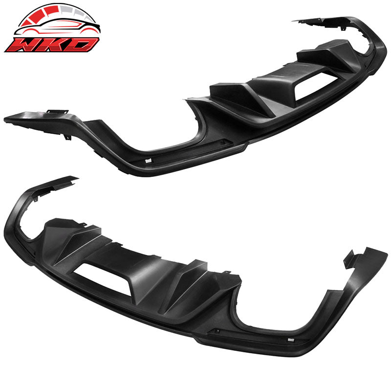 Fits 18-23 Mustang EcoBoost GT Rear Diffuser & Muffler Tip (Single Outlet Style)