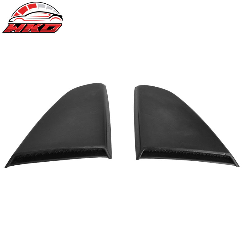 Fits 15-23 Ford Mustang GT Style Rear Fender Scoop& Side Window Louver