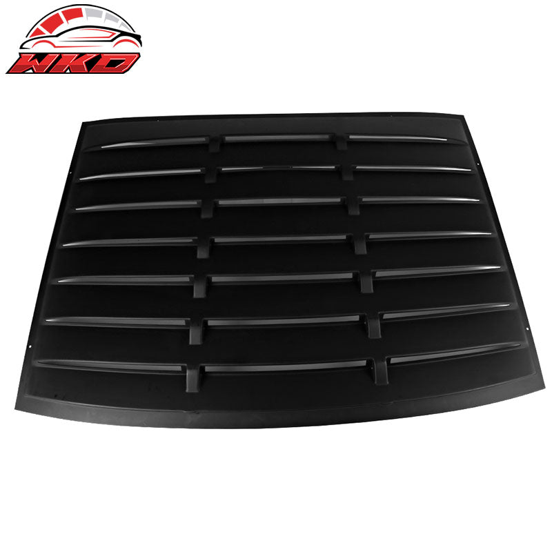 Fits 05-14 Ford Mustang Rear Window Louvers ABS & Side Vent Scoops PU