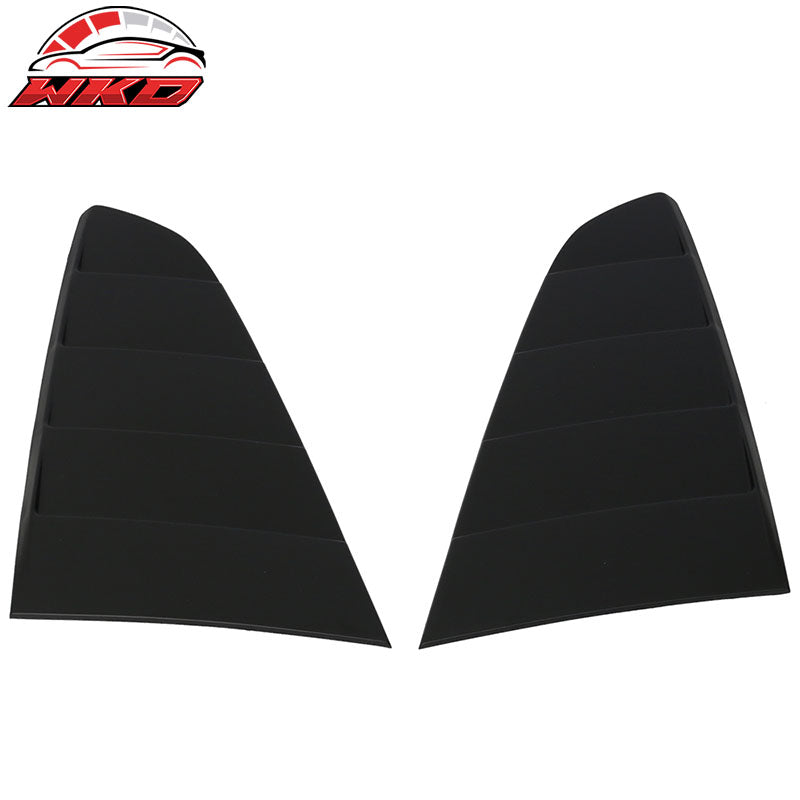Fits 15-17 Ford Mustang CV Style Side Window Louver & Rear Fender Scoop