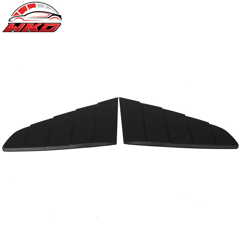 Fits 15-17 Ford Mustang CV Style Side Window Louver & Rear Fender Scoop