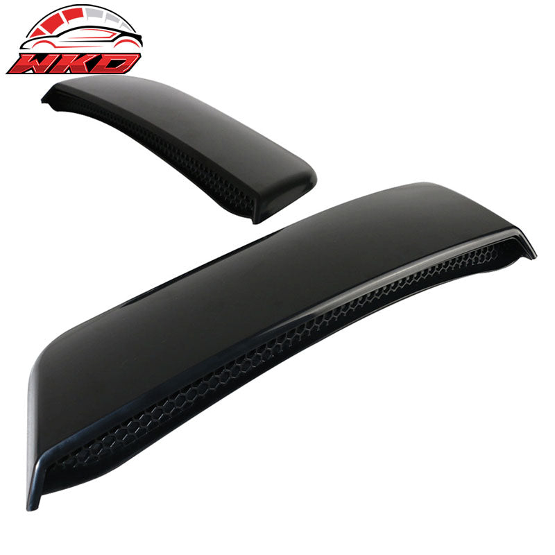 Fits 15-17 Ford Mustang CV Style Side Window Louver & Rear Fender Scoop