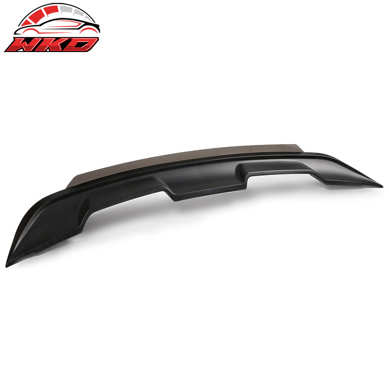 Fits 15-23 Mustang Coupe 2DR GT500 Matte Black Trunk Spoiler Wing W/ Gurney Flap