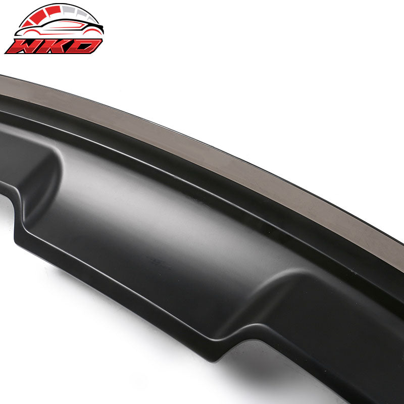 Fits 15-23 Mustang Coupe 2DR GT500 Matte Black Trunk Spoiler Wing W/ Gurney Flap
