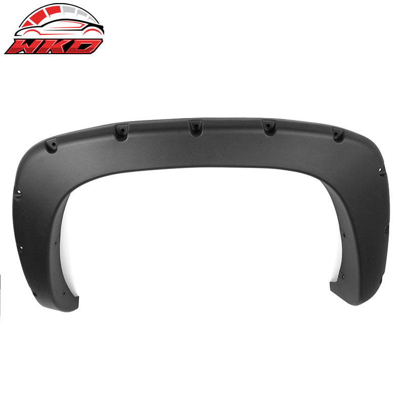 Fits 99-07 Silverado GMC Sierra Pocket Rivet Style Fender Flares PP Textured