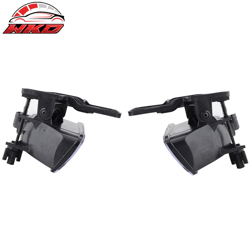 Fits 99-06 Sierra Yukon XL Front Bumper Clear Lens FogLight Driving Lamp +Bulbs