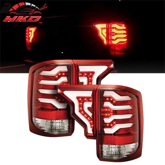 Wholesale 14-19 GMC Sierra 1500 2500 HD 3500 HD Replacement LED Red Tail Lights Lamps