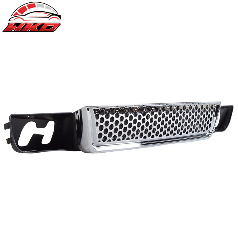 Fits 07-14 GMC Yukon /XL1500 Denali Mesh Style Front Hood Lower Grill Grille ABS