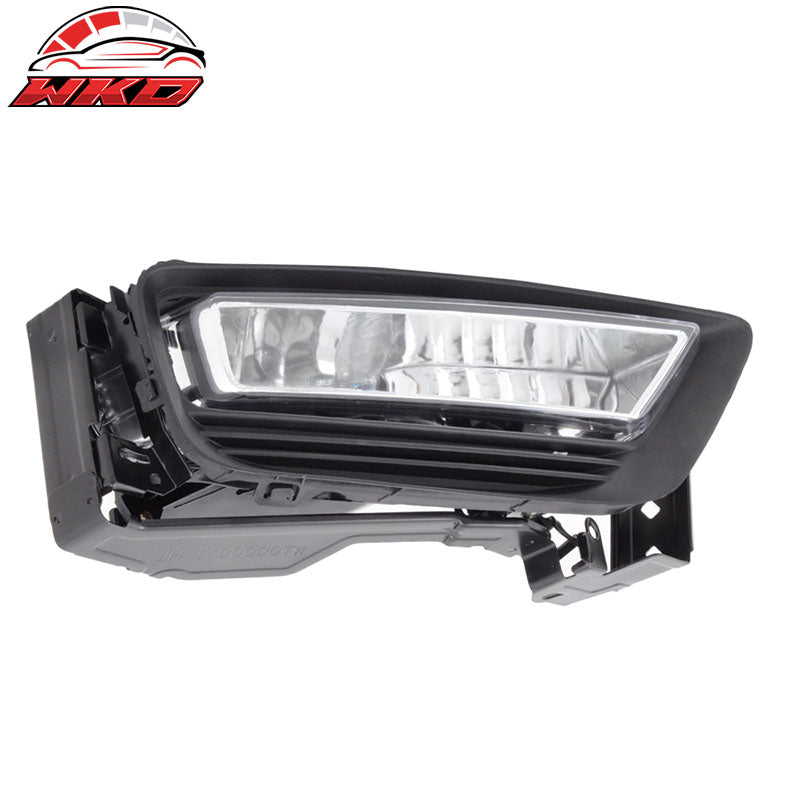 Fits 13-15 Accord 4Dr Sedan Clear Lens Bumper Driving Fog Lights Lamps Bulbs