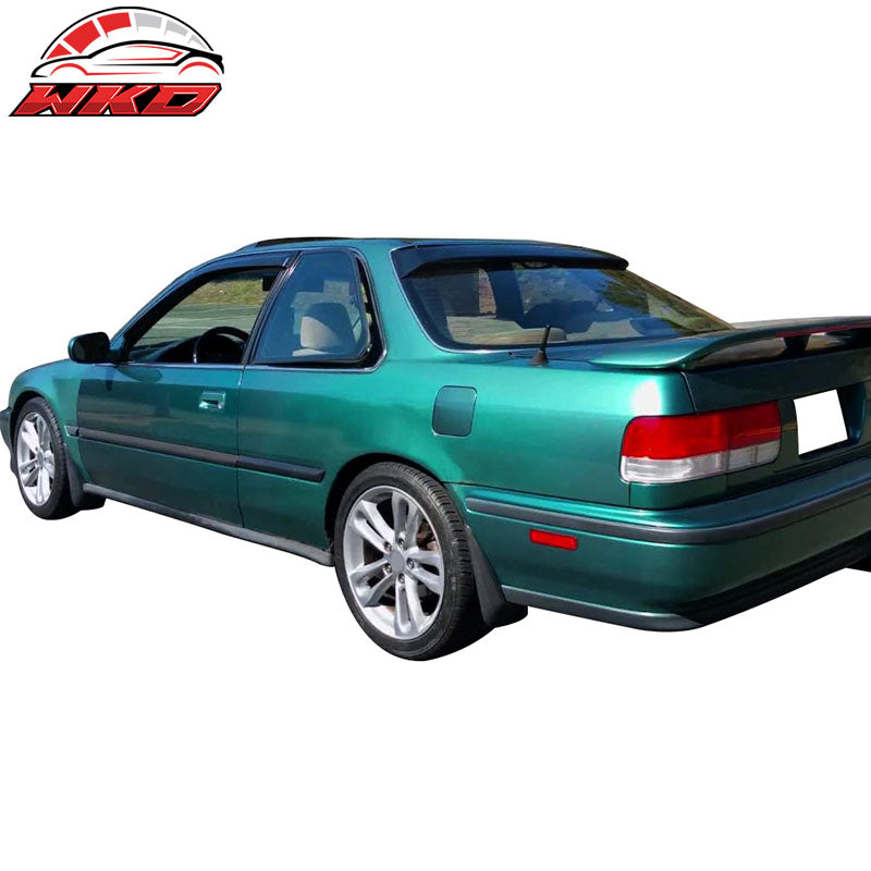 Fits 90-93 Honda Accord Coupe Acrylic Window Visors 2Pc Set