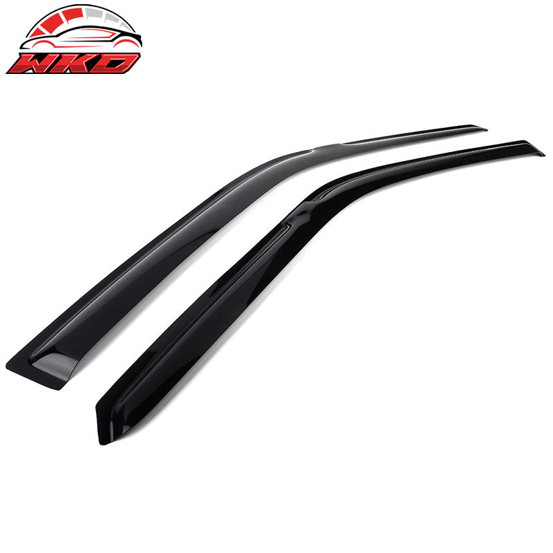 Fits 90-93 Honda Accord Coupe Acrylic Window Visors 2Pc Set