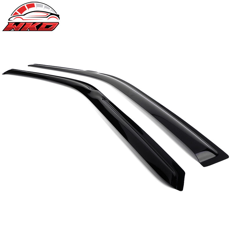 Fits 90-93 Honda Accord Coupe Acrylic Window Visors 2Pc Set