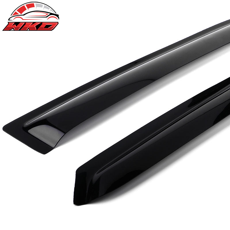 Fits 90-93 Honda Accord Coupe Acrylic Window Visors 2Pc Set