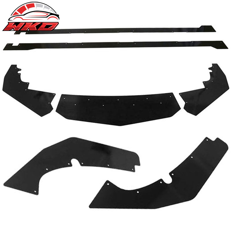Wholesale 16-18 Civic Sedan IKON Original Style Front Rear Bumper Lip + Side Skirts