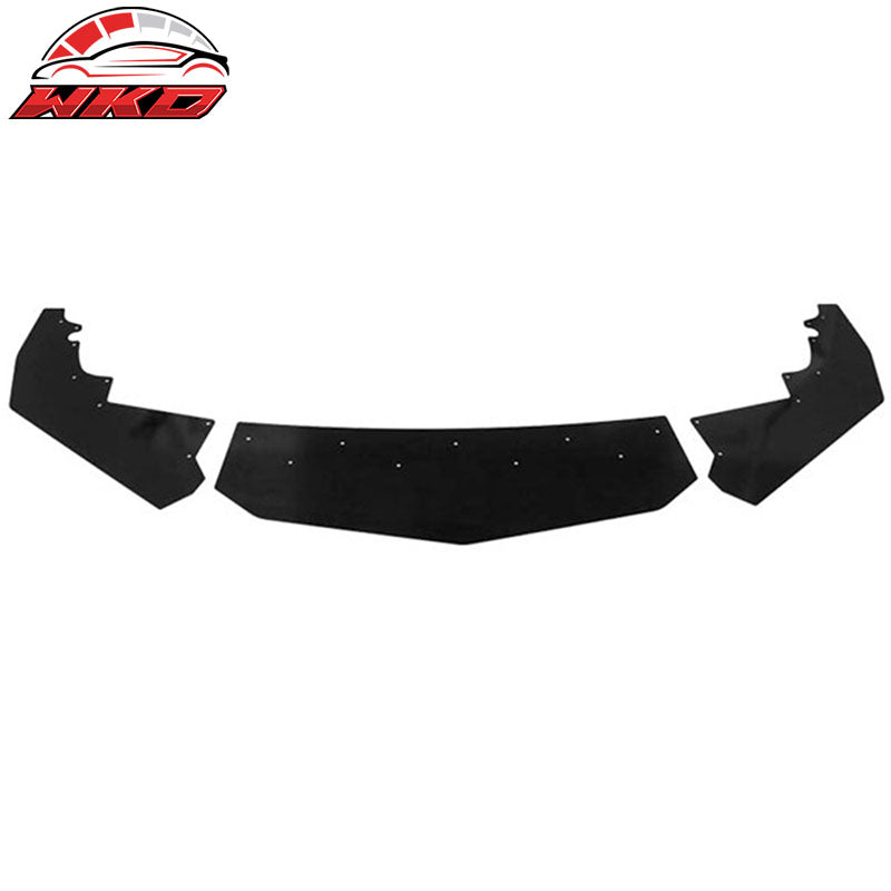 Fits 16-18 Civic Sedan IKON Original Style Front Rear Bumper Lip + Side Skirts
