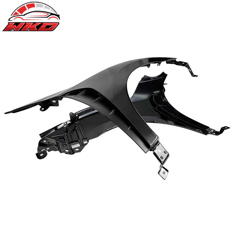Wholesale 16-20 Honda Civic Type-R Style Steel Front Fender Flares Trim W/ Insert - Wikond Auto