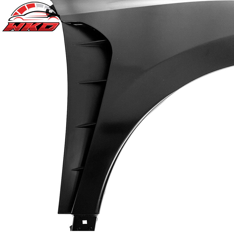 Wholesale 16-20 Honda Civic Type-R Style Steel Front Fender Flares Trim W/ Insert - Wikond Auto