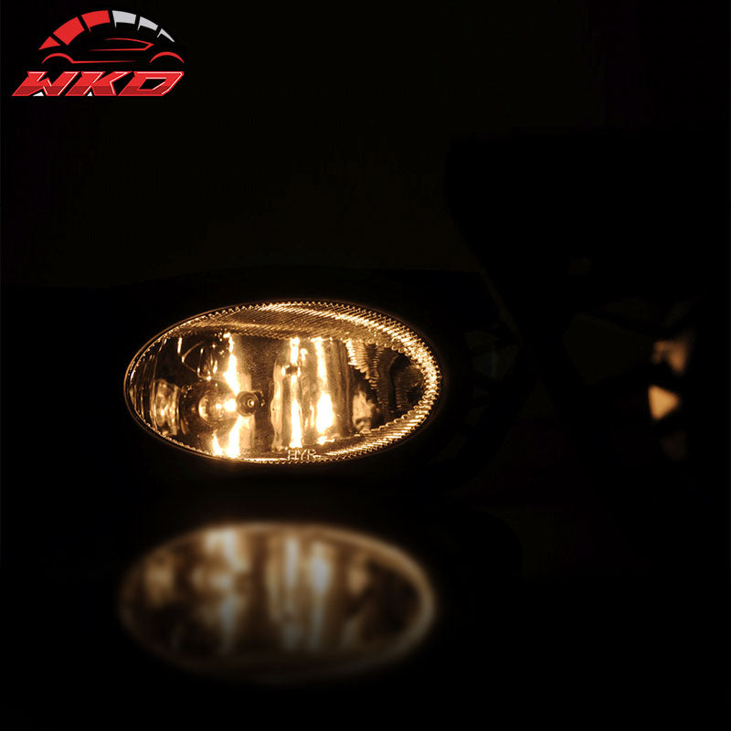 Fits 09-11 Honda Civic 4Dr Sedan Clear Lens Fog Lights WithSwitch OE Style Pair