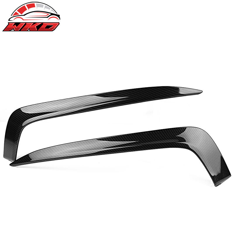 Wholesale 16-18 Honda Civic 10th Gen Fog Lights Cover Eye Lid Trim Carbon Fiber Print