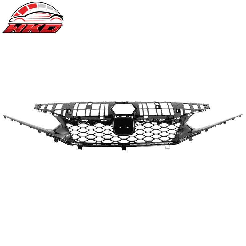 Fits 22-24 Civic Sedan Type R Style Front Bumper Cover PP + Upper Grille + Trim
