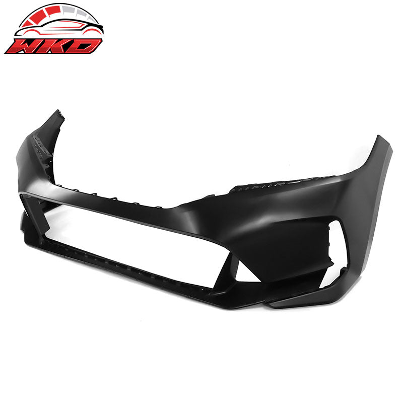 Fits 22-24 Civic Sedan Type R Style Front Bumper Cover PP + Upper Grille + Trim