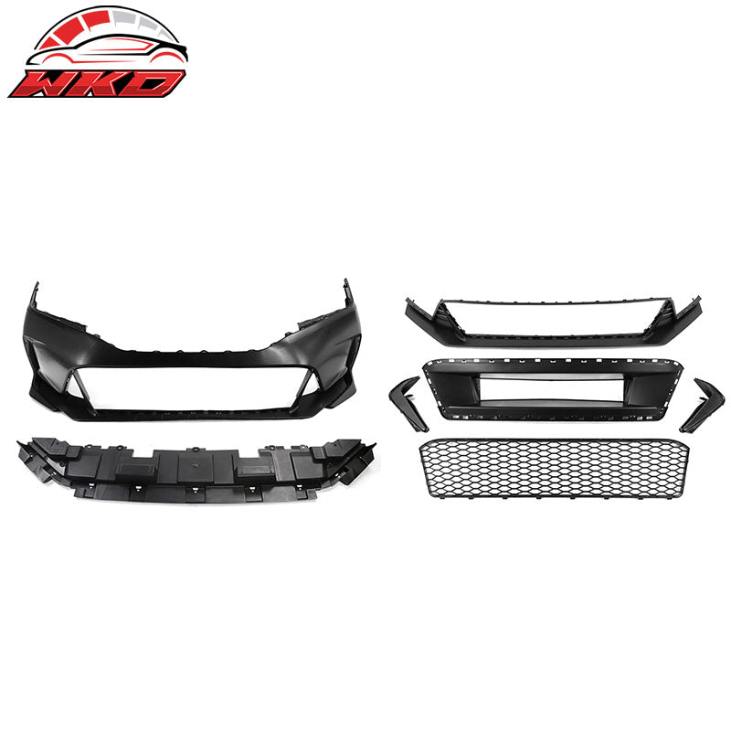Wholesale 22-24 Honda Civic Type R Style Front Bumper Cover PP +Lower Grill +Undertray
