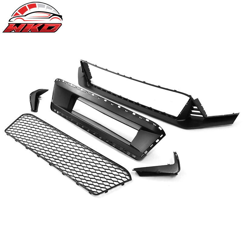 For 22-24 Honda Civic Type R Style Front Bumper Cover PP +Lower Grill +Undertray